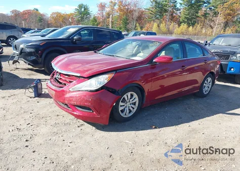 2011 Hyundai Sonata Gls из США, поврежденный, VIN 5NPEB4AC5BH080417
